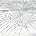 gebrochenes Glas